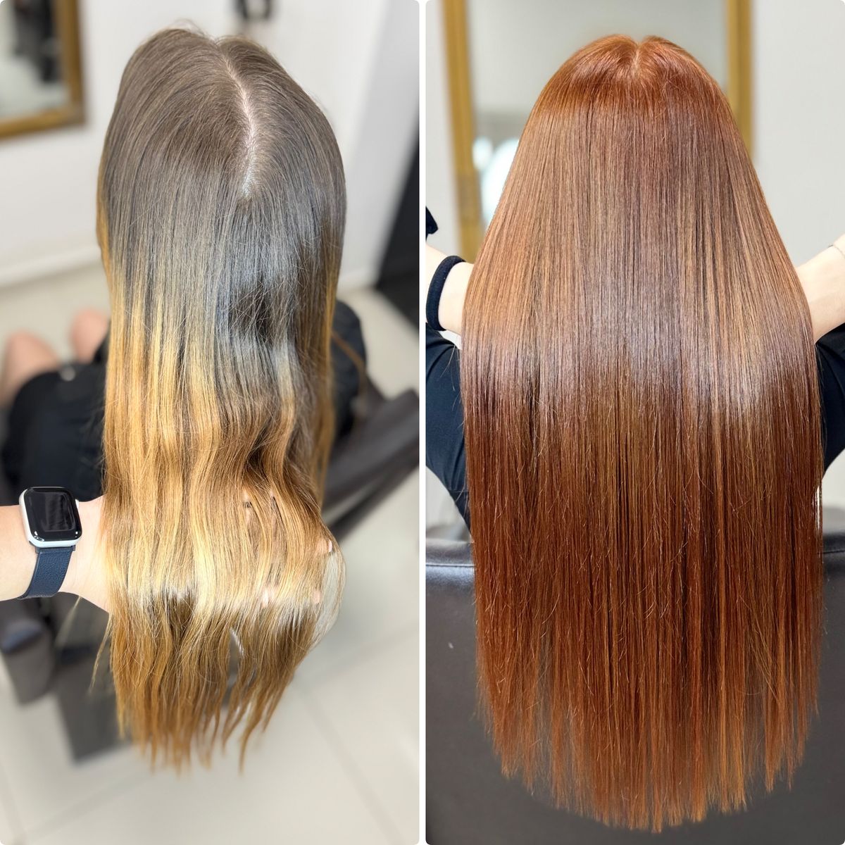 До и после — работа Mila Beauty Room