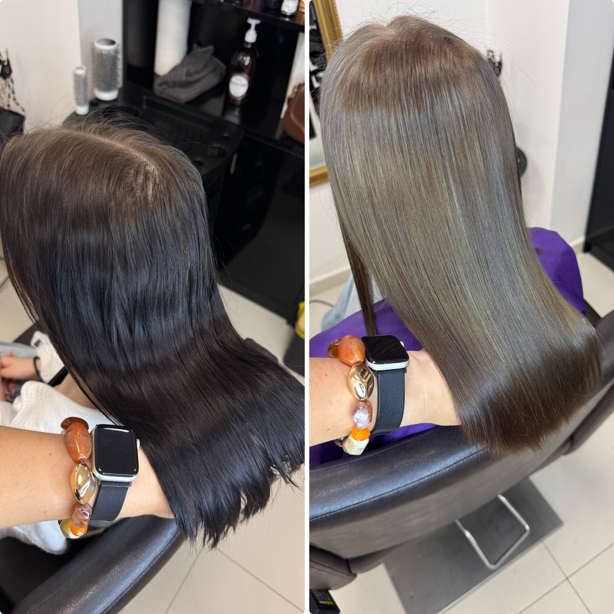 До и после — работа Mila Beauty Room