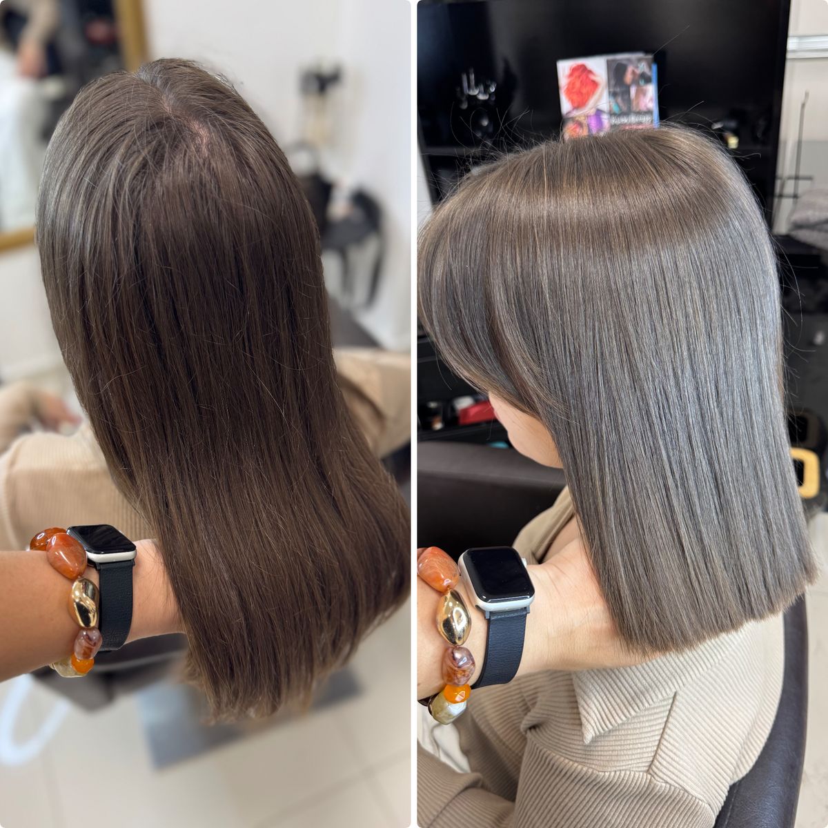 До и после — работа Mila Beauty Room