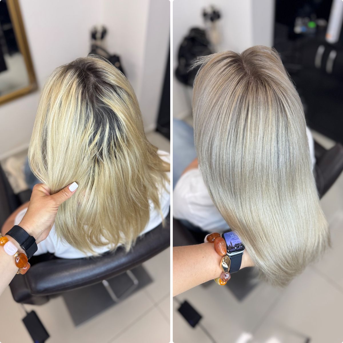 До и после — работа Mila Beauty Room
