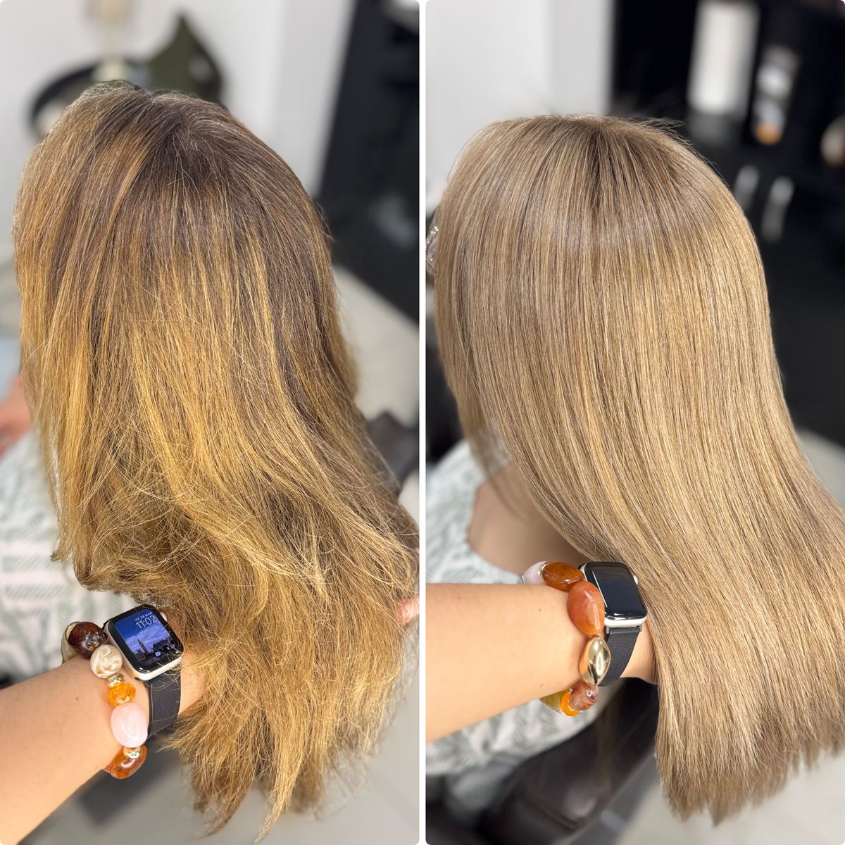 До и после — работа Mila Beauty Room